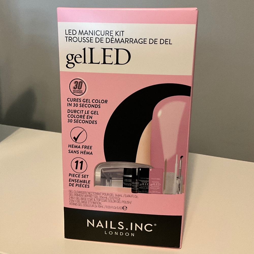 NEW -Gel LED manicure kit